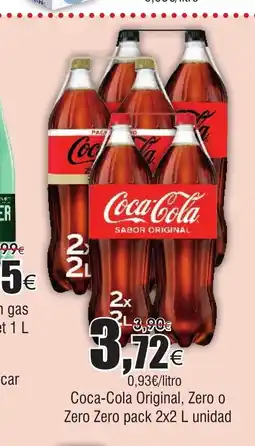 FROIZ COCA-COLA Original, Zero o Zero Zero pack oferta