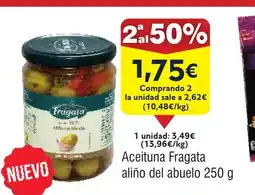FROIZ Aceituna Fragata aliño del abuelo oferta
