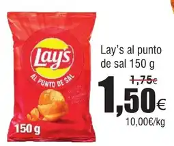 FROIZ LAY'S al punto de sal oferta