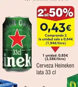 FROIZ HEINEKEN Cerveza oferta