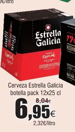 FROIZ Cerveza Estrella Galicia botella oferta