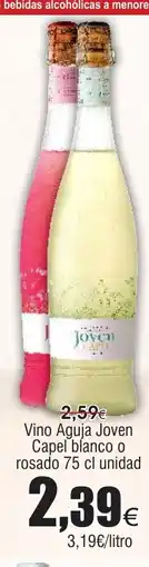 FROIZ Vino Aguja Joven Capel blanco o rosado oferta