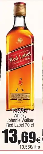 FROIZ Whisky Johnnie Walker Red Label oferta