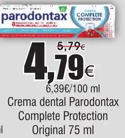 FROIZ Crema dental Parodontax Complete Protection oferta