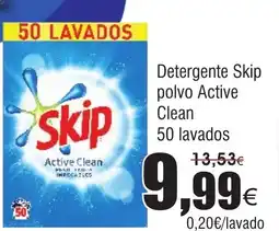 FROIZ Detergente Skip polvo Active Clean oferta