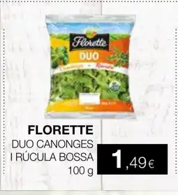 Plusfresc Florette duo canonges i rúcula bossa oferta
