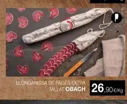 Plusfresc OBACH Llonganissa de pagès extra tallat oferta