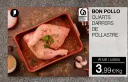 Bon pollo quarts darrers de pollastre