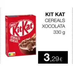 Plusfresc KIT KAT Cereals xocolata oferta