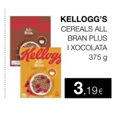 Plusfresc KELLOGG'S Cereals all bran plus xocolata oferta