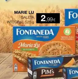 Plusfresc MARIE LU Galeta integral oferta