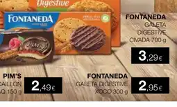 Plusfresc FONTANEDA Galeta digestive xoco oferta