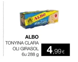 Plusfresc ALBO Tonyina clara oli girasol oferta