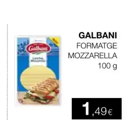 Plusfresc GALBANI Formatge mozzarella oferta