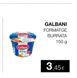 Plusfresc GALBANI Formatge burrata oferta