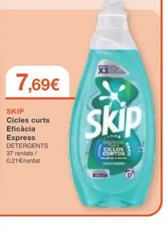 Plusfresc SKIP Cicles curts Eficàcia Express oferta