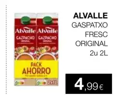 Plusfresc ALVALLE Gaspatxo fresc original oferta