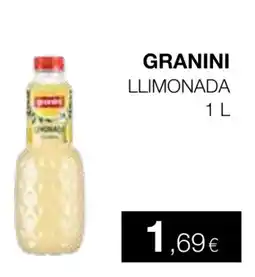 Plusfresc GRANINI Llimonada oferta