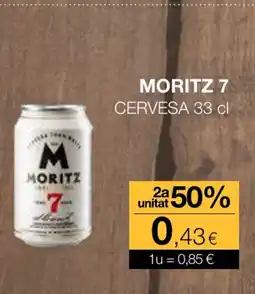 Plusfresc MORITZ Cervesa oferta