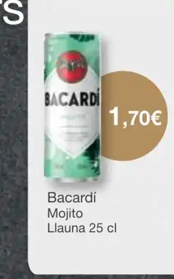 Plusfresc BACARDI Mojito Llauna oferta