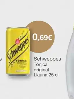 Plusfresc SCHWEPPPES Tònica original oferta