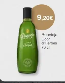 Plusfresc RUAVIEJA Licor d'Herbes oferta