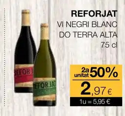 Plusfresc REFORJAT Vi negri blanc do terra alta oferta