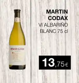 Plusfresc MARTIN CODAX Vi albariño blanc oferta