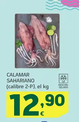 HiperDino Calamar sahariano oferta