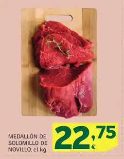 HiperDino Medallón de solomillo de novillo oferta