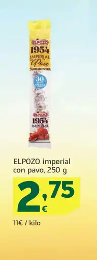 HiperDino ELPOZO imperial con pavo oferta