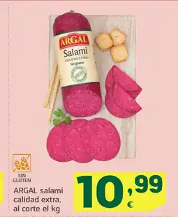 HiperDino ARGAL salami calidad extra oferta