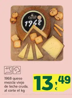 HiperDino 1968 queso mezcla viejo de leche cruda oferta