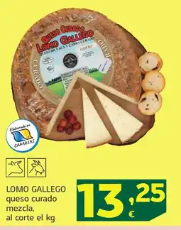 HiperDino LOMO GALLEGO queso curado mezcla oferta