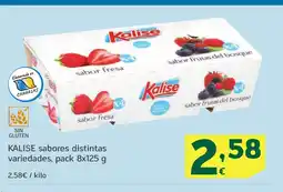 HiperDino KALISE sabores distintas variedades oferta