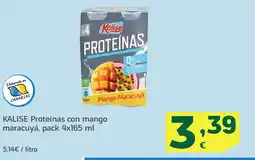 HiperDino KALISE Proteínas con mango maracuyá oferta