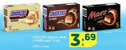 HiperDino SNICKERS original, white o mars oferta