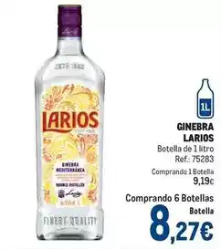 Makro Larios - ginebra oferta