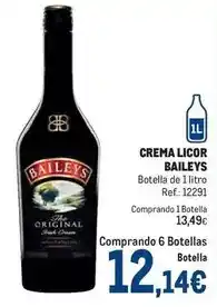 Makro Baileys - crema licor oferta
