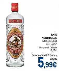Makro Bosch - anís mono dulce oferta