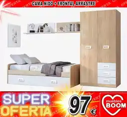Muebles Boom Cama nido + frontal arrastre oferta