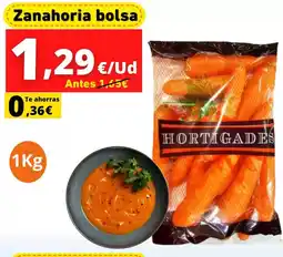 Supermercados Tu Alteza Zanahoria bolsa oferta