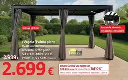 Bauhaus Sunfun - pergola 'palma plana' oferta