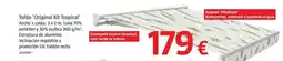 Bauhaus Toldo 'original kit tropical' oferta