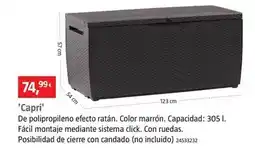 Bauhaus Baúl 'capri' oferta