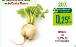 Masymas Origen - nabos oferta