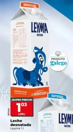 Dia Leyma - leche desnatada oferta