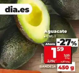 Dia Aguacate bandeja 450 g oferta
