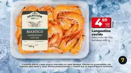 Dia Seleccion de dia - langostino cocido oferta
