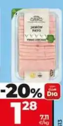 Dia Dia nuestra alacena - jamón de pavo en finas lonchas oferta